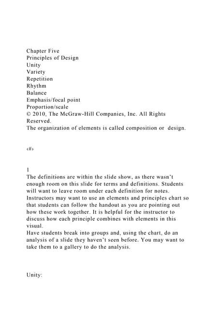 Chapter 5 balance | PPT