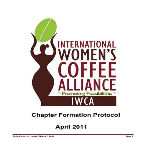 Chapter Formation Protocol | PDF