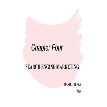 digital marketing on search engine material for marketing students