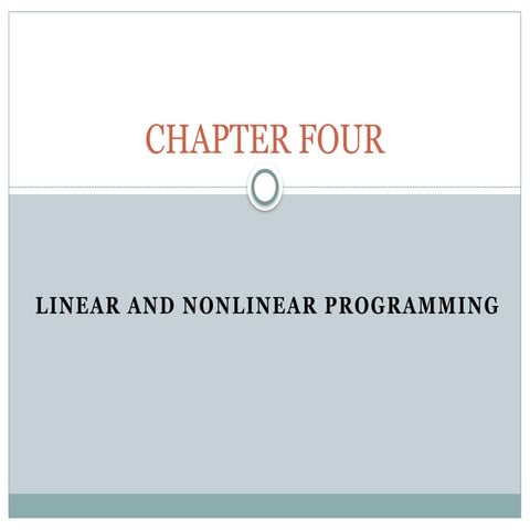 CHAPTER FOUR.pptx Programming categories | PPTX