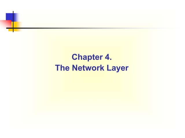 Chapter Four - Network Layer.pptx