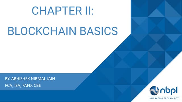 Blockchain - Things you need to know