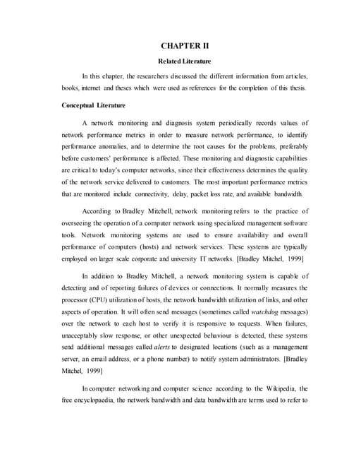 what is synthesis in research chapter 2