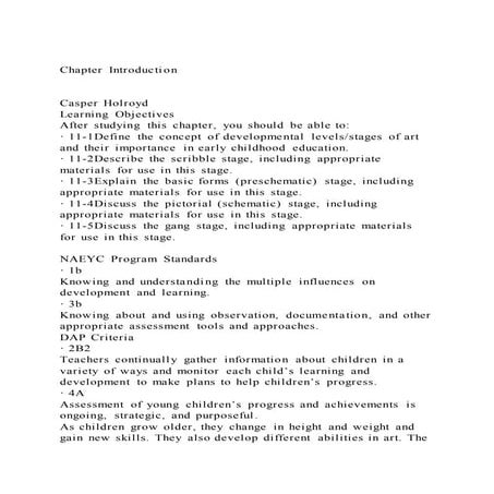 Chapter IntroductionCasper HolroydLearning ObjectivesAft