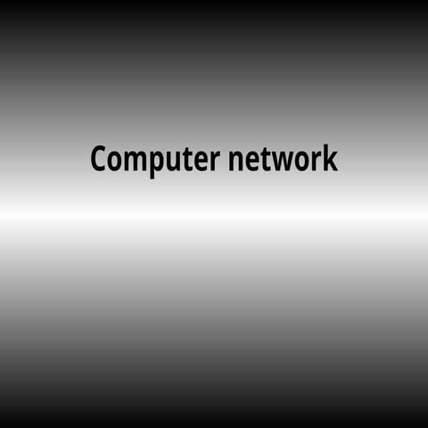 Internet and Networking | PPT