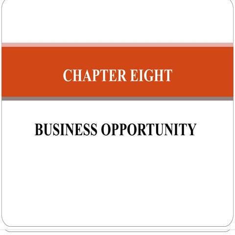 chapter nine business opportuity.pptx