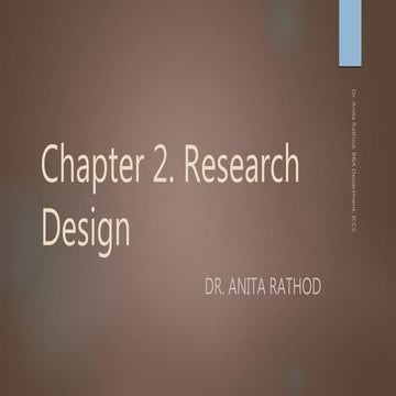 Research Design, Process of research with examples
