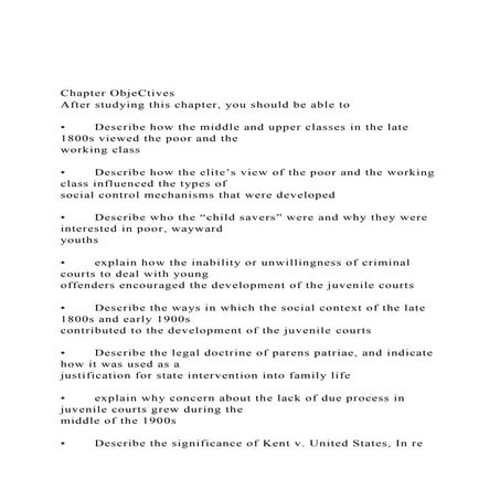 Chapter ObjeCtivesAfter studying this chapter, you should be.docx