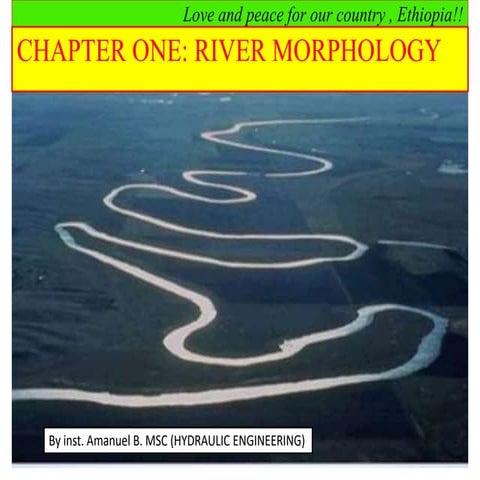 Chapter one. River morphology.pptx