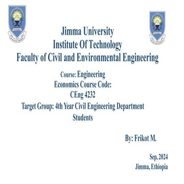 Chapter One:Basic principle of engineering economics PPT(pdf)