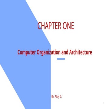 Introduction to computer Architecture. this will be helpful for Information T...