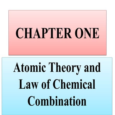 atomic theory