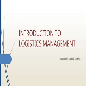 chapter one introduction to logistic.pptx