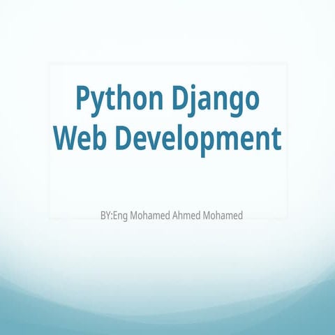 chapter One Introduction to python django[1].pptx