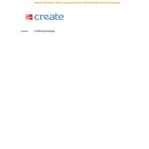 Chapters - COmpeting in domestic and international markets