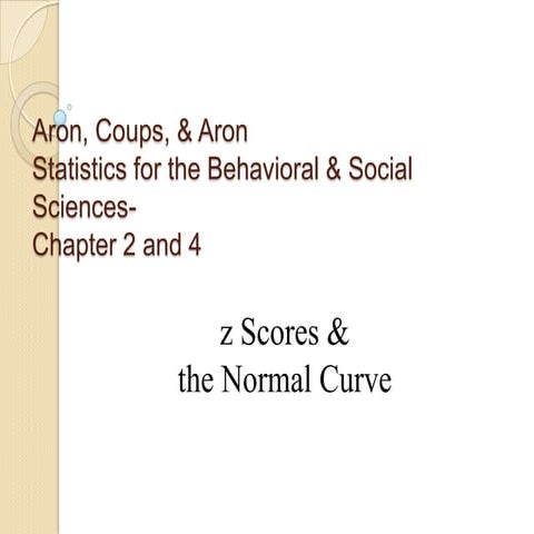 Converting normal to standard normal distribution and vice versa ppt