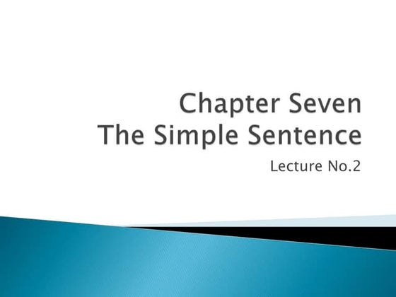 Chapter Seven - lecture 4 | PPT