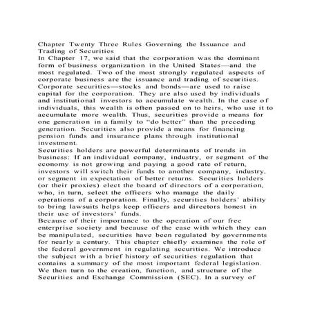 Securities Regulation Code of the Philippines | PDF