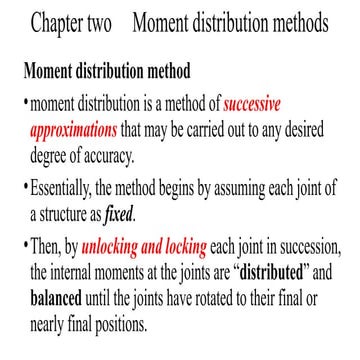 Comprehensive Guide to Moment Distribution Method in Structural ...