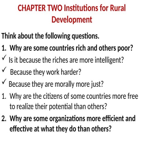 CHAPTER TWO Institutions for Rural Development.pptx