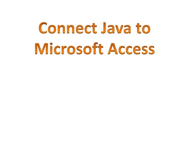 Chapter vii(accessing databases with jdbc)