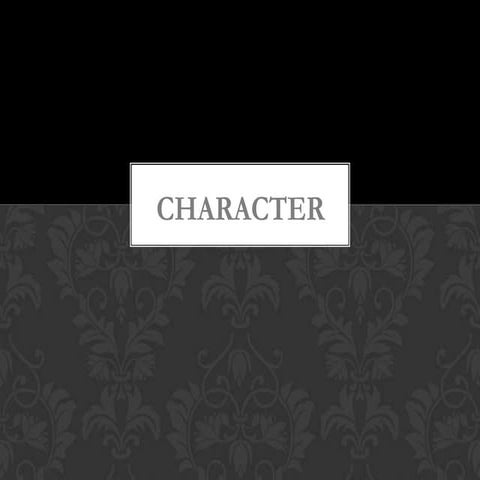 Character | PPT