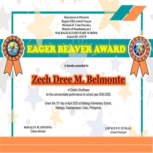 deped certificate borders free downloads | PPTX