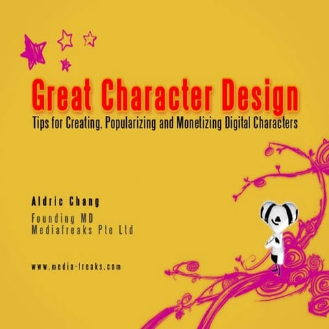 Great Character Design - Tips for Creating and Monetizing Cartoon Characters