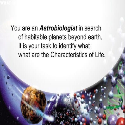 Characteristic of life