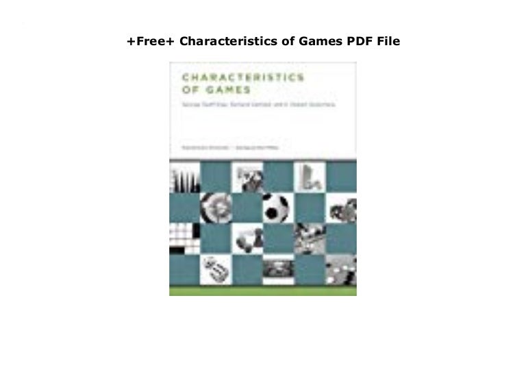  Free Characteristics Of Games PDF File
