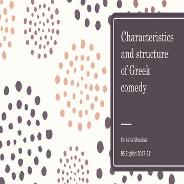 Characteristics and structure of comedy