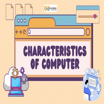 Characteristics of Computer | PPT