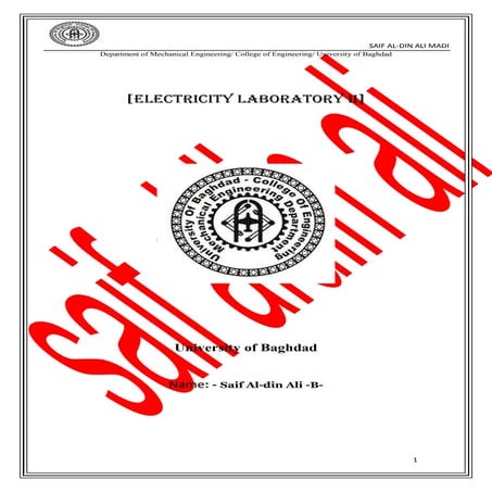 Characteristics of separately excited generator