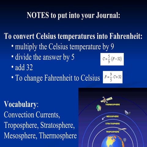 Characteristics Of The Atmoshere Q And Aaa