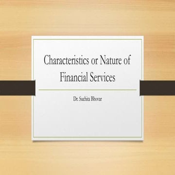 Characteristics or Nature of Financial Services.pptx