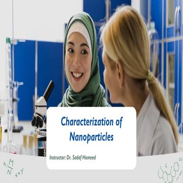 Characterization of nanomaterials. .pptx