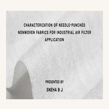 Characterization of needle-punched.pptx