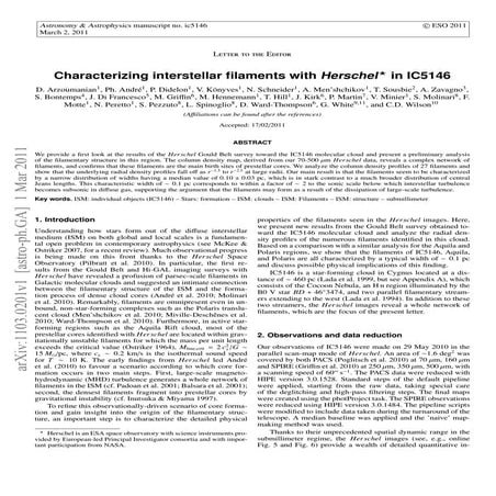 Characterizing interstellar filaments with herschel in ic5146