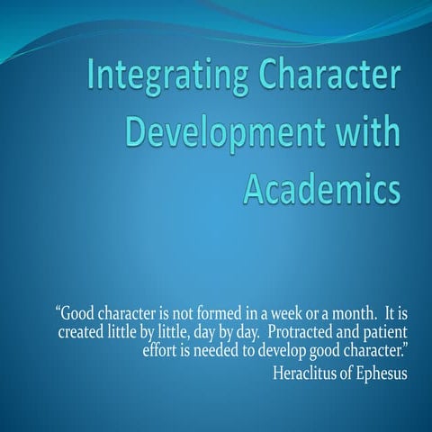 Character ppt 2014