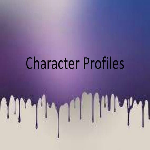Character Profile