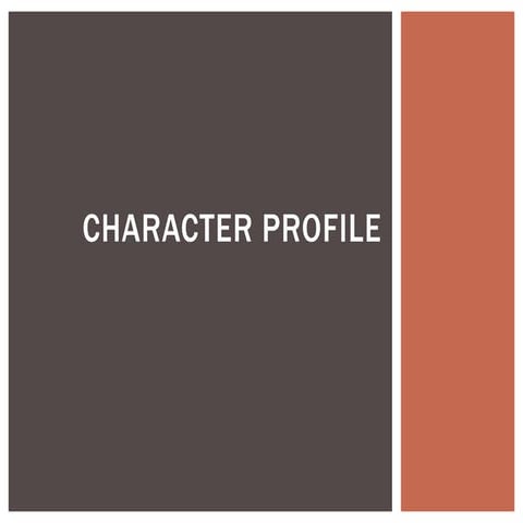Character profile