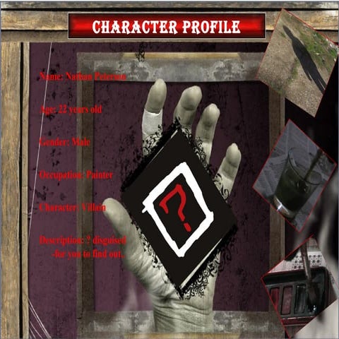 Character Profiles | PPT