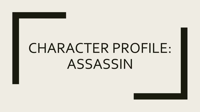 Character Profiles