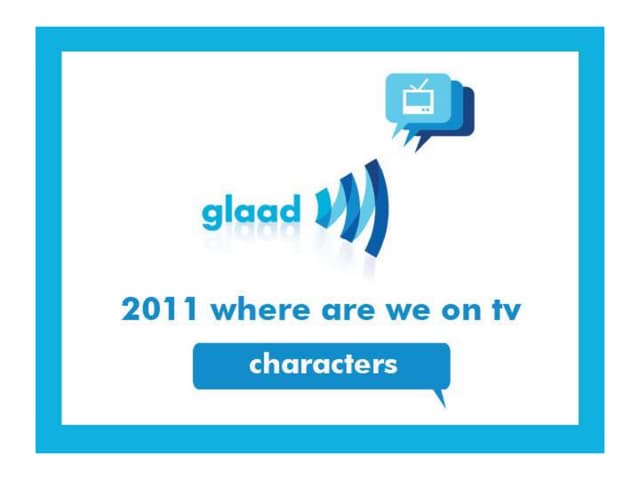 2011 - 2012 LGBT Characters On Prim...