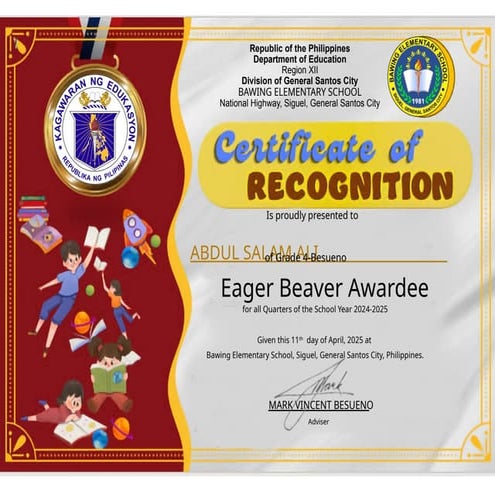 CHARACTER TRAITS AWARD GRADE FOUR  .pptx