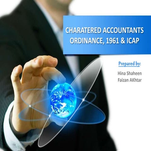 Chartered accountants 1961