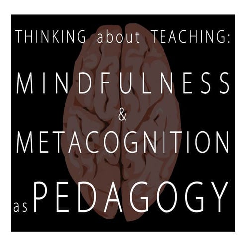Thinking about Teaching: Mindfulness and Metacognition as Pedagogy