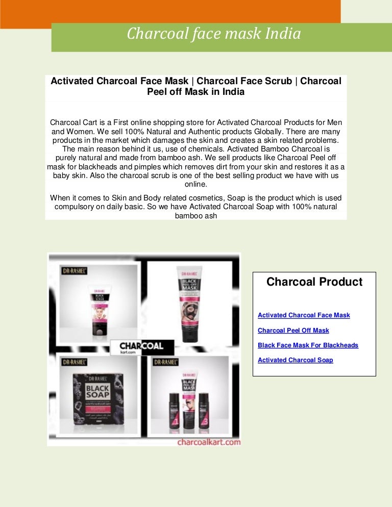 Download Charcoal Face Mask India PSD Mockup Templates