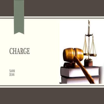 Charge by suhail sheraz noor sani