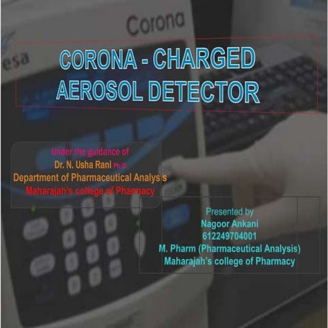 Charged aerosol detector in HPLC.ppt